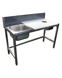 COMBINE POISSON MIXTE PLAGE INOX A GAUCHE L-500MM-L2G