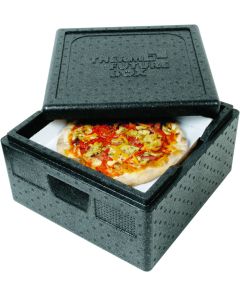 Conteneur Isotherme pour Pizza Noir - 32 à 40 L - Stalgast