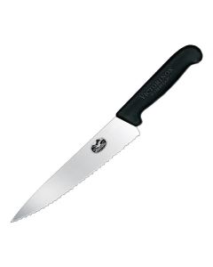 Couteau de cuisinier - Lame dentée 19 cm - Victorinox