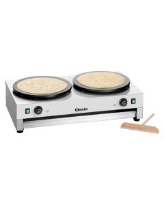 Crêpière professionnelle électrique - Double Crêpes - Bartscher -
