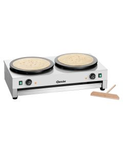 Crêpière professionnelle électrique - Double Crêpes - Bartscher - 