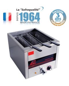 Cuiseur à Pâtes Professionnel Electrique 3 Paniers GN 1/2 - Sofraca