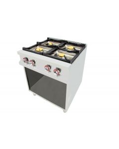 Cuisinière à Gaz 4 Feux avec Pilote sur Meuble - Arilex