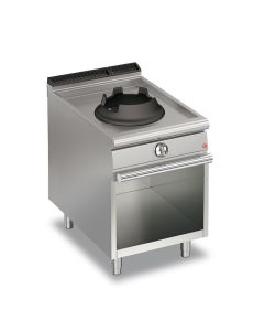 Cuisinière Wok à Gaz - 1 feu sur placard ouvert - P700 - 14 kW - Baron
