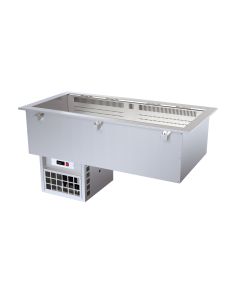 Cuve Inox Réfrigérée Ventilée avec Groupe Intégré - Capacité GN de 2 à 5 - Distform