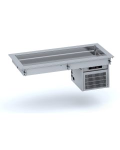 Cuve Réfrigérée Drop-In 80 mm - 2 à 5 Bacs GN 1/1 - Combisteel