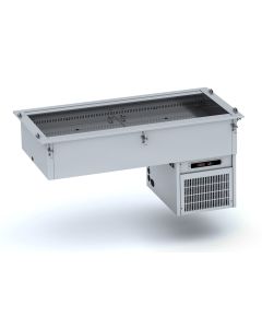 Cuve Réfrigérée Ventilée Drop-In - 2 à 5 Bacs GN 1/1 - Combisteel