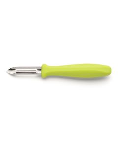 Éplucheur Super R Cut de Richardson Sheffield en acier X50CrMoV15 avec manche vert en polypropylène moulé