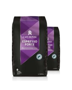 2kg Café espresso forte certifié rainforest éco-responsable Café Royal Pro