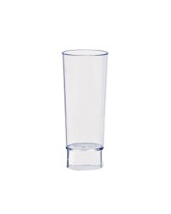 Verre plastique PS transparent , 55ml Ø35mm, H91 mm - 6 unités