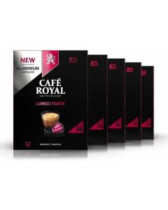 180 Capsules café lungo forte compatibles Nespresso pro® - Café Royal Pro