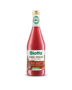 Jus Biotta® Cocktail de Légumes Bio 500 ml - Lot de 6 bouteilles