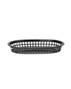 Paniers de service style fast-food Noir 6 unités 275x175x(H)38 mm - Hendi