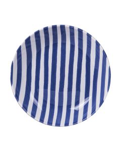 Assiette creuse Santiago bleu 22 cm (lot de 6)