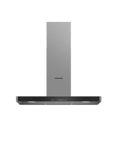 Hotte Murale Grundig GDKP5464BBS - 90cm, Décor Box, Noir