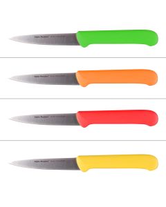 Couteau d'office manche couleur (1 modèle aléatoire)