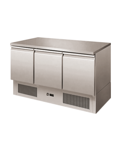 DESSERTE REFRIGEREE INOX CENTRALE +2/+8°C - S903S/STOP