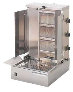 Döner Kebab Gaz 3 Radiants Capacité Viande 22/25 Kg