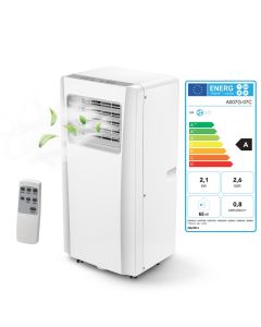 Climatiseur 3 Fonctions Mobile De 7000 Btu Avec Poignée Fresh7