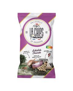 La Chips Française Échalote de Picardie 130 g - Lot de 20 paquets