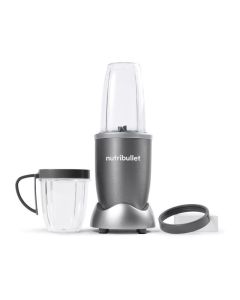 Blender Nutribullet NB606DG Gris 600W - Lames en Acier Inoxydable - Tasses 710ml et 532ml - Original