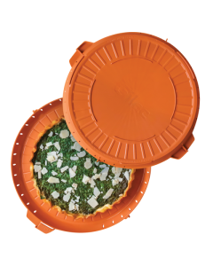 Boîte ronde réutilisable  - Terracotta Gilac Maison