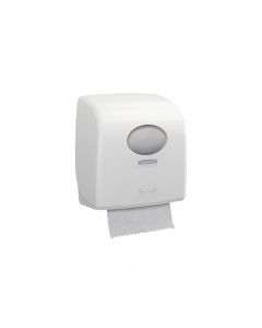 Distributeur essuie-mains rouleaux blanc - AQUARIUS SLIMROLL - 190m - Kimberly-Clark