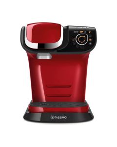 Machine a café tassimo bosch tas6503 - rouge - multi-boissons - réservoir d'eau 1,3l - arret automatique