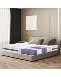 Matelas 180 x 200 à ressorts ensachés | Hauteur 20 cm