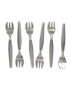 Lot de 6 fourchettes à huîtres Fackelmann