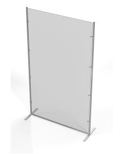 Écran de Protection Autoportant en Plexiglass - Combisteel