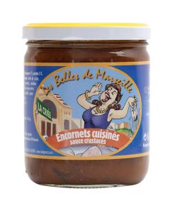 Encornets à la sauce crustacés, recette provençale généreuse et riche en goût - Bocal 400g