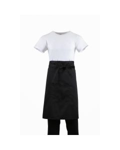 Tablier Serveur Standard Whites Noir - Whites Chefs Clothing