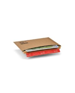 Pochette carton à soufflets remplissage latéral 40 x 28,5 x 3 cm par 100 unités