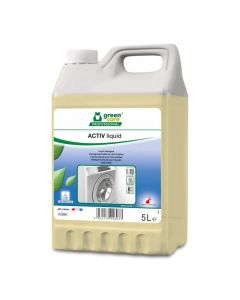 Lessive liquide hypoallergénique Ecolabel - ACTIV LIQUID - Bidon de 5L - Green care professional