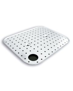 Fonds Perforés Inox pour Plonges - 500x400mm - Distform