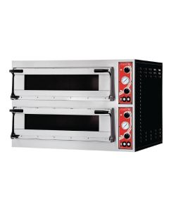 Four à Pizza Double Electrique 400 V 12 kW Rome 2 - Gastro M