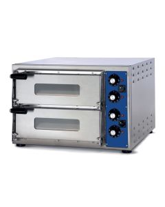 Four à Pizza Double Électrique pour Pizzeria - Smart 3500 W - Furnotel