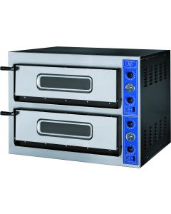 Four à Pizza Electrique Double X-Line - 8 à 12 Pizzas de Ø 36 cm - Stalgast