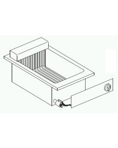 Friteuse Encastrable Electrique 5,3 kW - 8 L - Combisteel