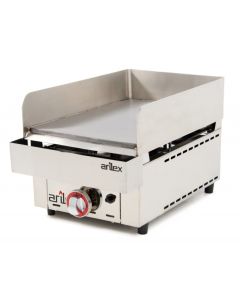 Frytop à Gaz en Acier Rectifié Epaisseur 15mm - Arilex