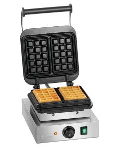 Chrisun Machine à Gaufre Professionnel 6 Pcs Non-stick Machine à Gaufrette  électrique Antiadhésive Lolly Gaufre Appareil à Gaufres (6 PCS)