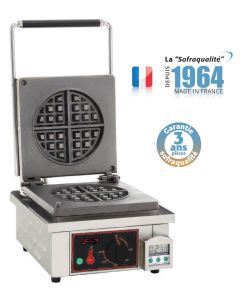 Gaufrier Professionnel forain électrique - Diamètre 185 mm - Sofraca