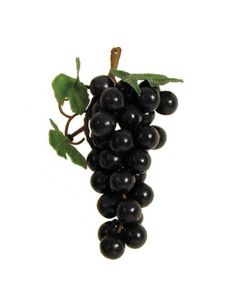 Grappe De Raisins Noirs (Paquet De 12 Pcs) - L2G
