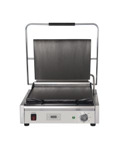 Grill Panini Professionnel Simple Lisse - 2,2 kW - 480 x 435 mm - Buffalo