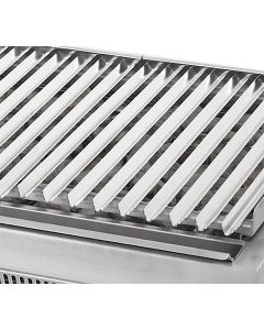 Grill à Pierre de Lave Wood steack gaz réglable - L 900 mm - Sofraca -