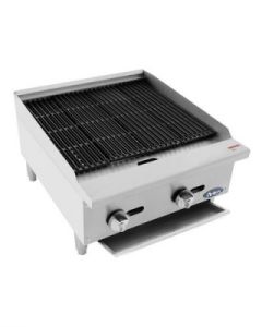 Grill à Pierres de Lave Gaz à poser - 15 kw/h - Atosa