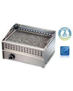 Grill gaz double Wood steak Spécial Grillades - L 550 mm - Sofraca