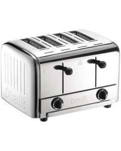 Grille Pain Professionnel Contrôle Indépendant - 4 Tranches - Dualit