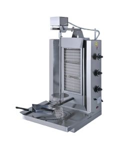Gyros Grill à Gaz Professionnelle - 30 Kg - Virtus